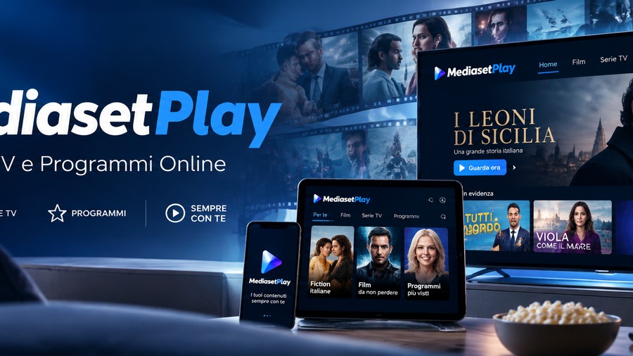 MediasetPlay streaming TV e programmi online